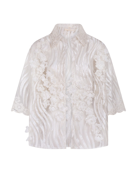 UNSPOKEN WAVES OVERSHIRT