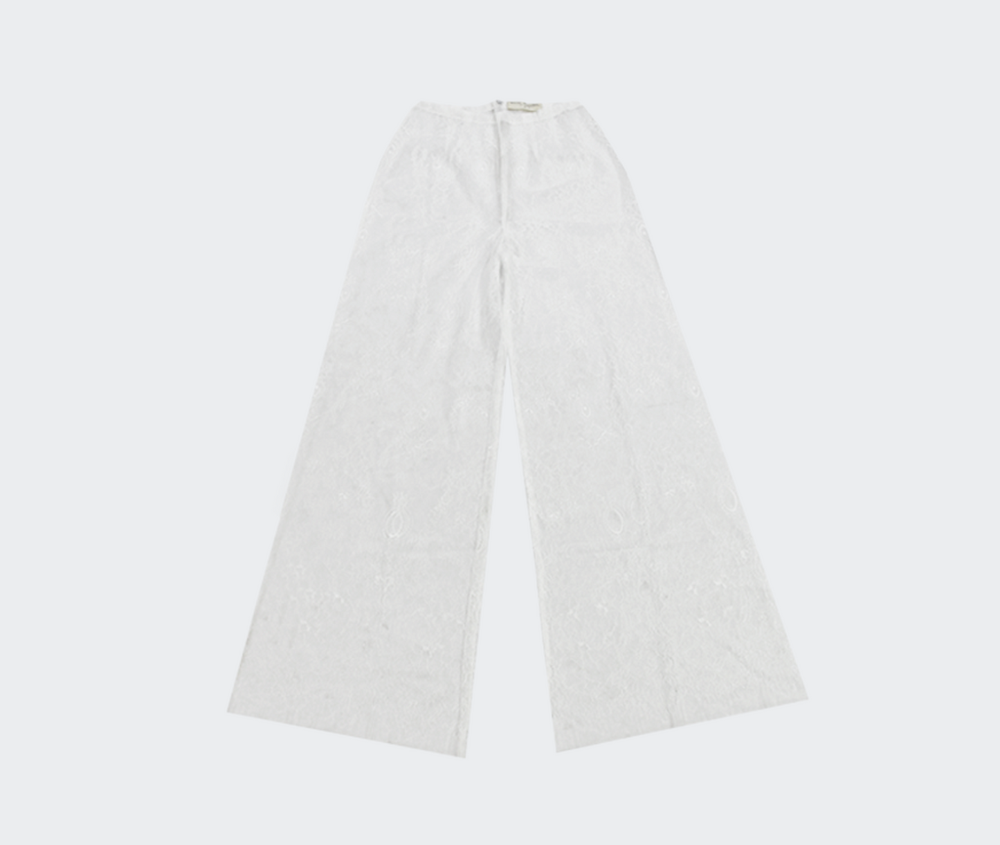 PANTALON DENTELLE CELESTE